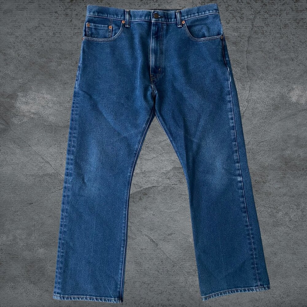 Levi's 517 Boot Cut Fit Men's Jeans Blue Size 38X32